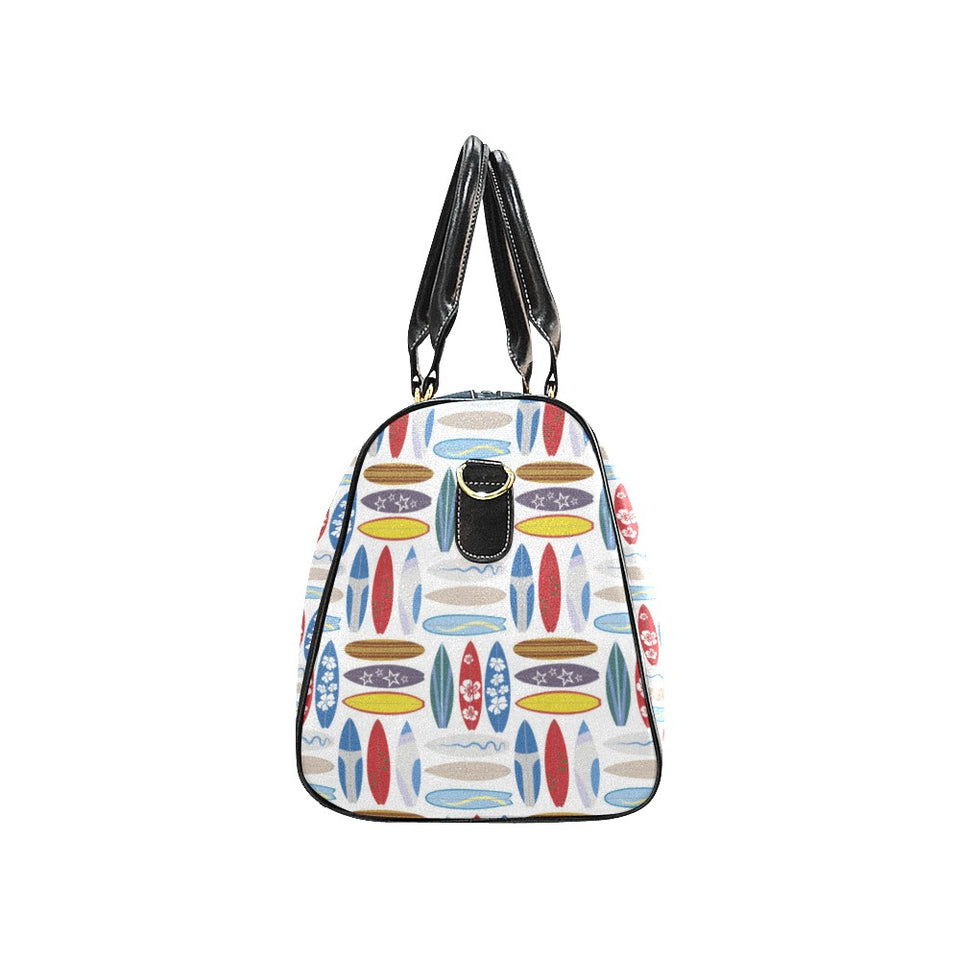 Surfboard Pattern Print Design 02 Travel Bag