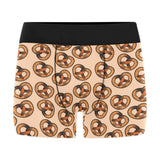 Pretzels Pattern Print Design 02 Men's All Over Print Boxer Briefs Men's Underwear