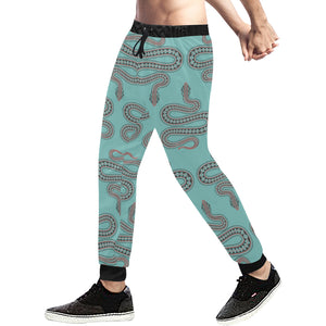 Snake Tribal Pattern Unisex Casual Sweatpants