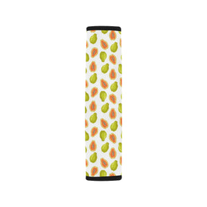 Papaya Pattern Theme Car Seat Belt Cover