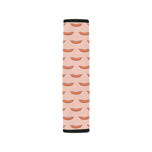 Sausage Pattern Print Design 01 Car Seat Belt Cover