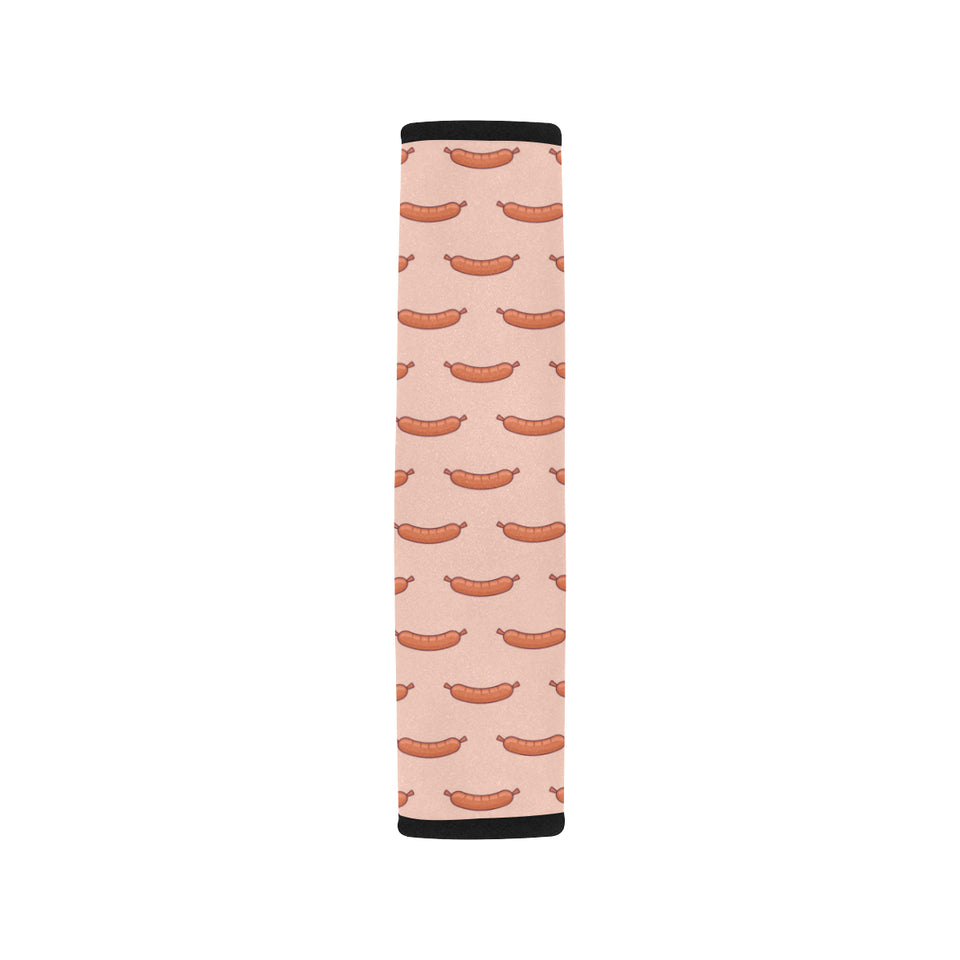 Sausage Pattern Print Design 01 Car Seat Belt Cover