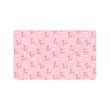 Giraffe Pattern Print Design 01 Doormat