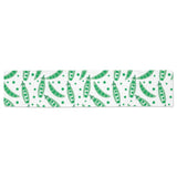 Green Peas Pattern Print Design 01 Table Runner