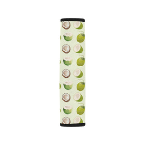 Coconut Pattern Print Design 04 Car Seat Belt Cover