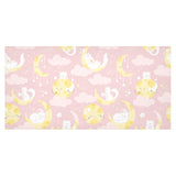 Moon Sleeping Cat Pattern Tablecloth