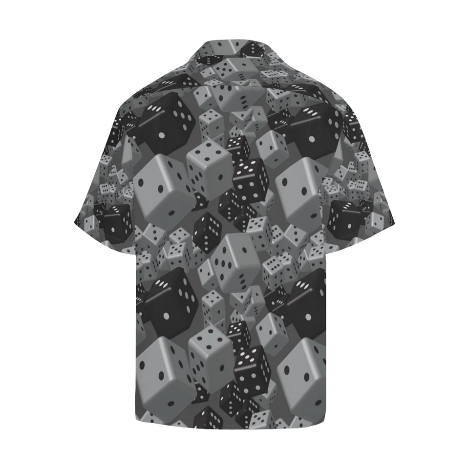 Dice Pattern Print Design 05 Men's All Over Print Hawaiian Shirt (Model T58)