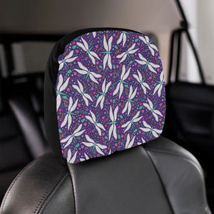 Cute Dragonfly Pattern Car Headrest Cover