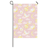 Moon Sleeping Cat Pattern House Flag Garden Flag