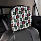 Apple Tribel Pattern Car Headrest Cover