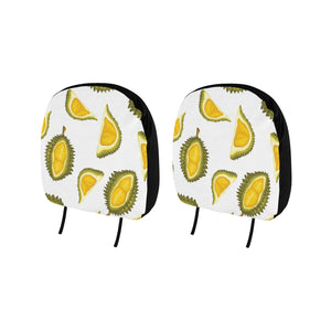 Durian Pattern Car Headrest Cover