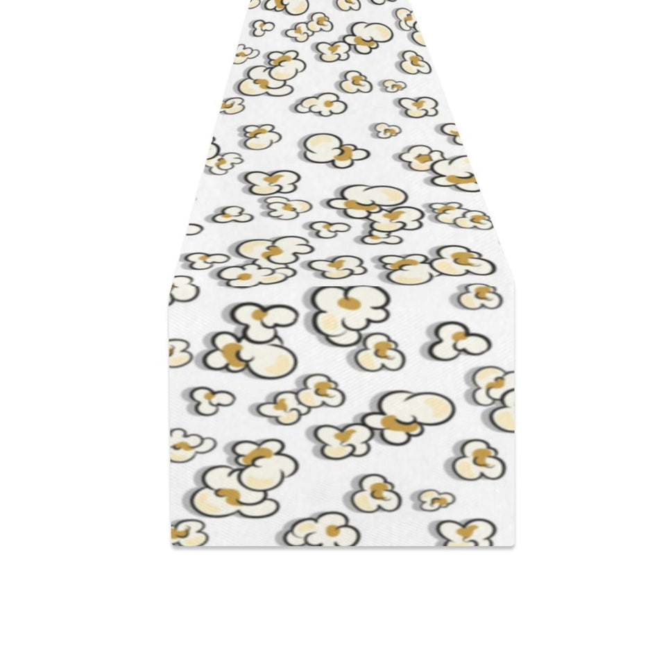 Popcorn Pattern Print Design 04 Table Runner