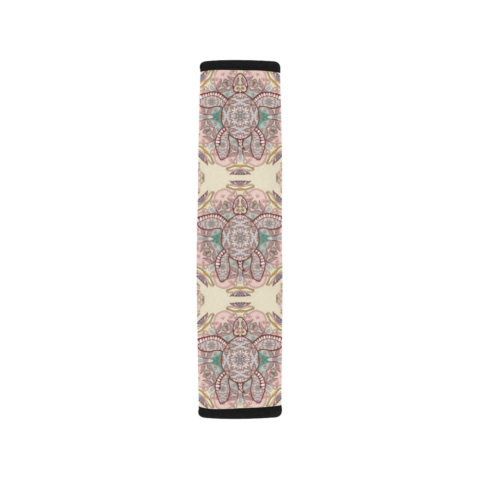 Sea Turtle Tribal Pattern Car Seat Belt Cover