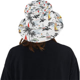 Sailboat Pattern Background Unisex Bucket Hat