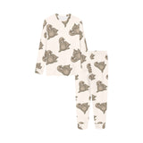 Sea Lion Pattern Kids' Boys' Girls' All Over Print Pajama Set