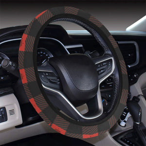 Canada Pattern Print Design 01 Car Steering Wheel Cover