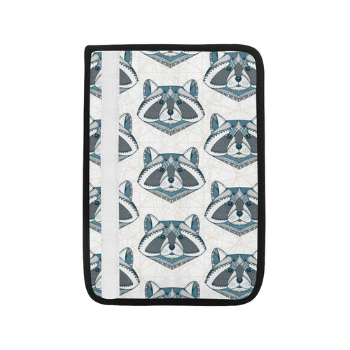 Raccoon Head Pattern Car Seat Belt Cover