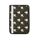 Polar Bear Pattern Background Car Seat Belt Cover