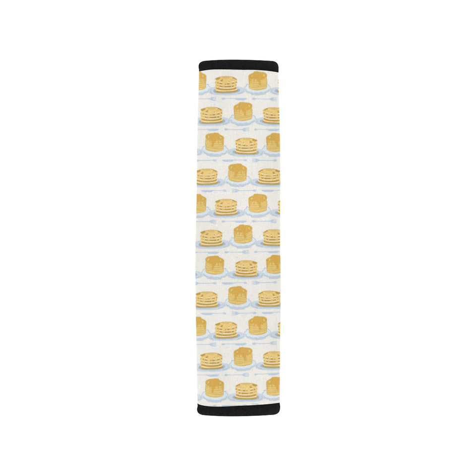 Pancake Pattern Print Design 01 Car Seat Belt Cover