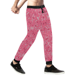 Sakura Pattern Background Unisex Casual Sweatpants