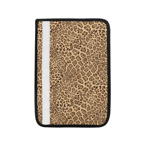 Leopard Skin Texture Pattern Car Seat Belt Cover