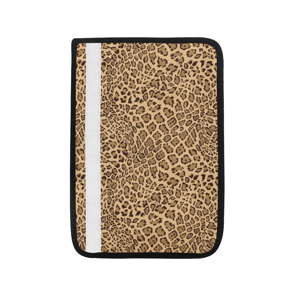 Leopard Skin Texture Pattern Car Seat Belt Cover