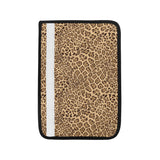 Leopard Skin Texture Pattern Car Seat Belt Cover