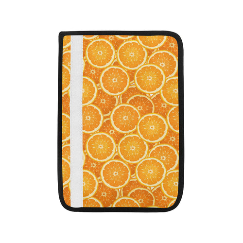 Sliced Orange Pattern Car Seat Belt Cover