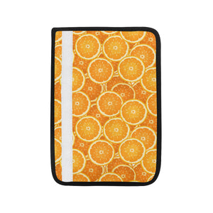 Sliced Orange Pattern Car Seat Belt Cover