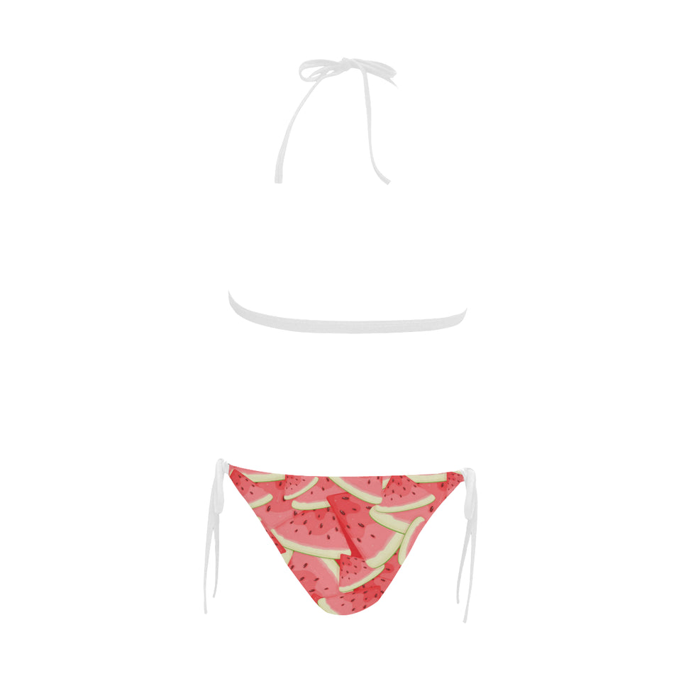 Watermelon Pattern Background Sexy Bikinis Two-Pieces Swimsuits