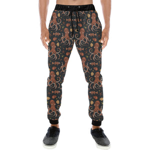 Octopus Pattern Unisex Casual Sweatpants