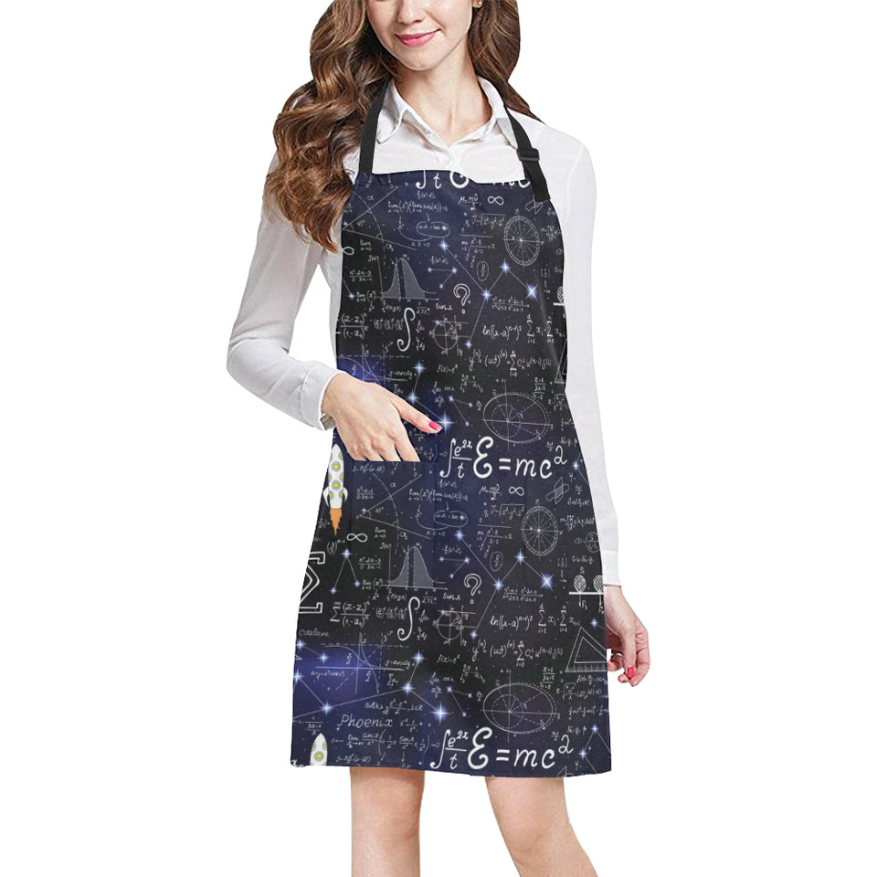 Math Pattern Print Design 02 Adjustable Apron