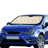 Teddy Bear Pattern Print Design 05 Car Sun Shade