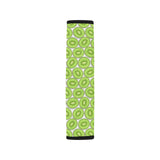 Sliced Kiwi Pattern Background Car Seat Belt Cover