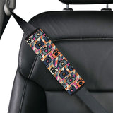 Camera Pattern Print Design 01 Car Seat Belt Cover