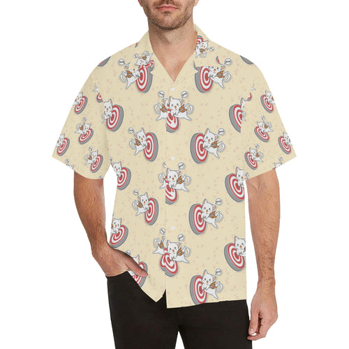 Darts Pattern Print Design 05 Men's All Over Print Hawaiian Shirt (Model T58)