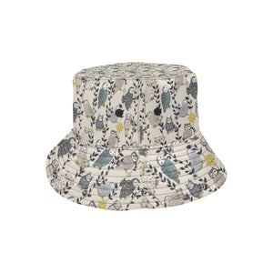 Owl Pattern Background Unisex Bucket Hat