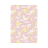 Moon Sleeping Cat Pattern House Flag Garden Flag