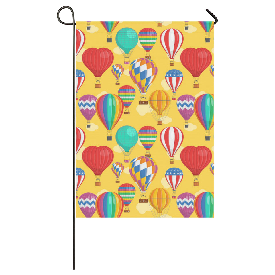 Hot Air Balloon Pattern House Flag Garden Flag