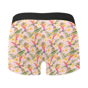 Hummingbird Pattern Print Design 03 Men's All Over Print Boxer Briefs Men's Underwear