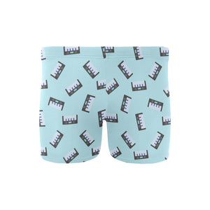 Piano Pattern Print Design 05 Men's Swimming Trunks