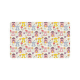 Teddy Bear Pattern Print Design 04 Doormat