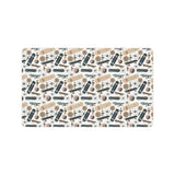 Skate Board Pattern Print Design 01 Doormat