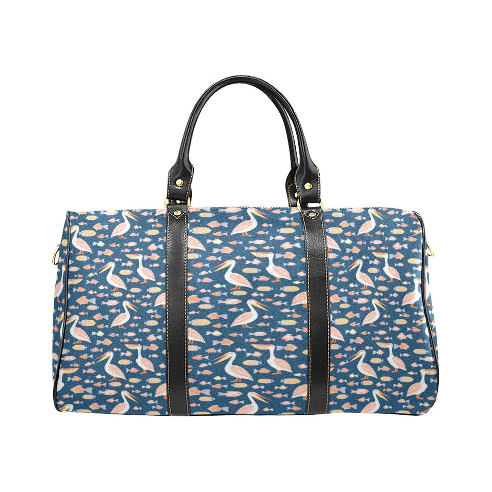 Pelican Pattern Print Design 01 Travel Bag