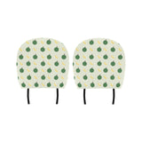 Durian Pattern Theme Car Headrest Cover