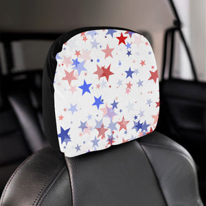 USA Star Pattern Car Headrest Cover