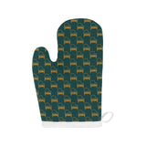 Piano Pattern Print Design 03 Heat Resistant Oven Mitts