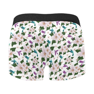 Hummingbird Pattern Print Design 01 Men's All Over Print Boxer Briefs Men's Underwear