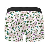 Hummingbird Pattern Print Design 01 Men's All Over Print Boxer Briefs Men's Underwear
