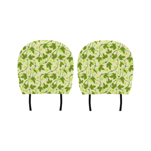 Hop Theme Pattern Car Headrest Cover